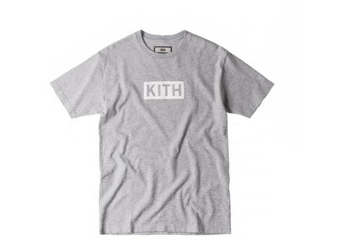 Kith Box Logo Tee Grey