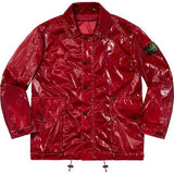 Supreme/Stone Island New Silk Light Jacket Red