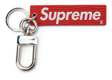 Louis Vuitton x Supreme Epi Keychain Red