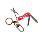 Louis Vuitton x Supreme Pocket Knife Key Chain Red