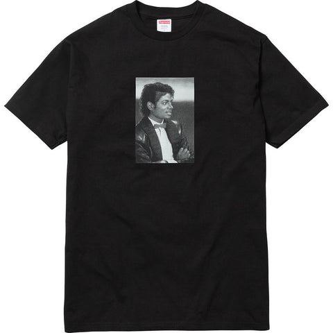 Supreme Black Michael Jackson Tee