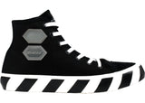 Off-White Vulcanized Hi Black Striped 1 