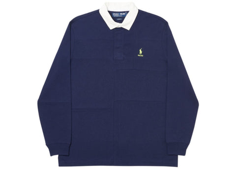 Authentic Palace Ralph Lauren Pieced Rugby French Navy