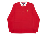 Authentic Palace Ralph Lauren Pieced Rugby Park Avenue Red