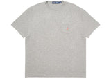 Authentic Palace Ralph Lauren Waffle Pocket Tee Andover Heather