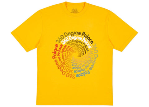 Palace 360 T-Shirt Citrus Yellow