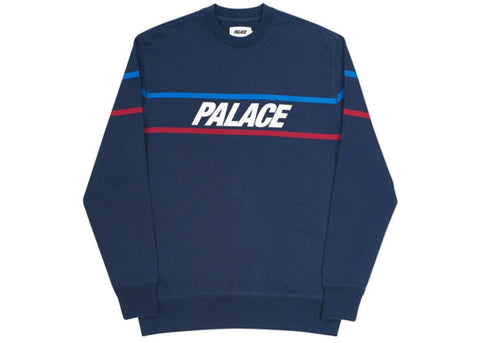 Palace Black Navy Ripe Crewneck