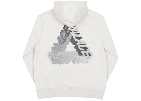 Palace P-3D Hood (Ultimo) Grey Marl