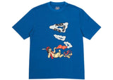 Palace Smoke Sig T-Shirt Blue