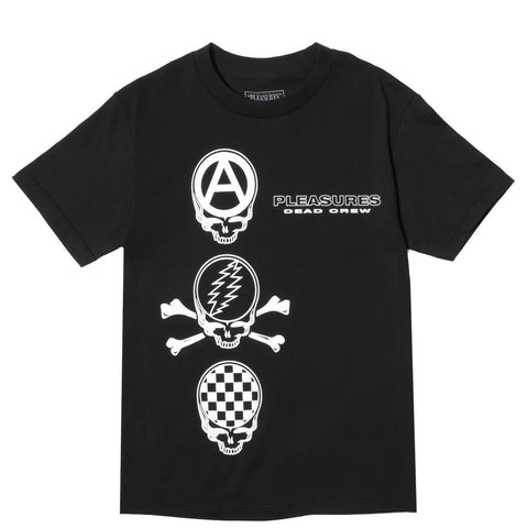 Pleasures Black Dead Crew T-Shirt