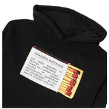 Pleasures Black Matchbox Hoody