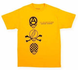 Pleasures Gold Dead Crew T-Shirt