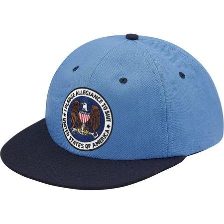 Supreme Light Blue Pledge Allegiance 6-Panel