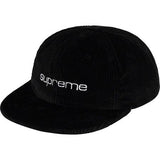 Supreme Corduroy Compact Logo Black