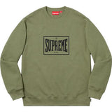 Supreme Warm Up Crewneck Light Olive