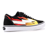 Revenge X Storm Low Top Black (with Flames) Alternative View 2