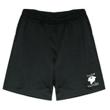 Rare Panther Black Mesh Logo Shorts