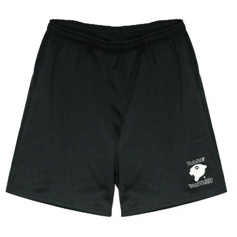 Rare Panther Black Mesh Logo Shorts