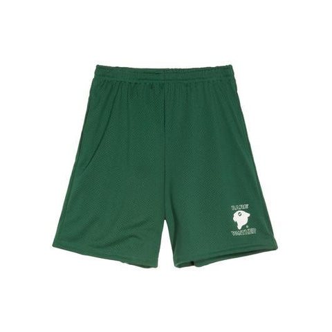 Rare Panther Forest Green Logo Mesh Shorts