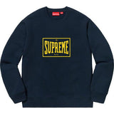 Supreme Warm Up Crewneck Navy