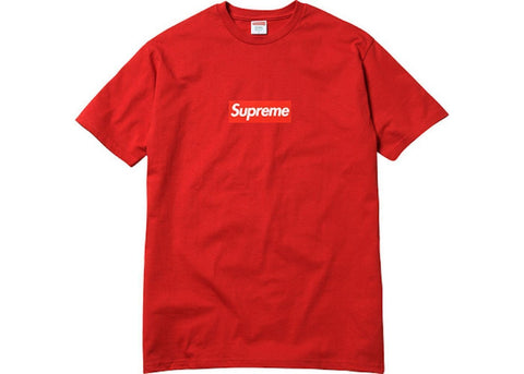 Supreme 20th Anniversary Box Logo Tee Red