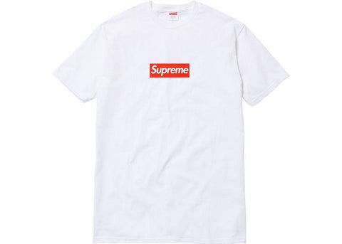 Supreme 20th Anniversary Box Logo Tee White