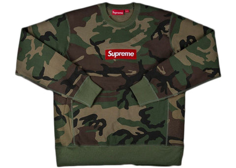 Supreme Box Logo Crewneck Camo