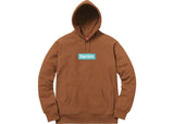 Supreme Box Logo Hooded Sweatshirt (FW17) Rust