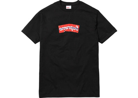 Supreme Comme Des Garcons SHIRT Box Logo Tee Black