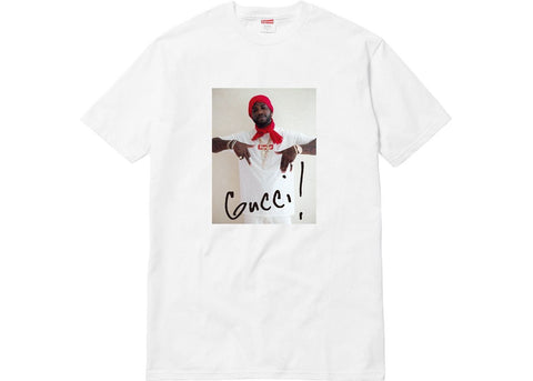 Supreme Gucci Mane Tee White