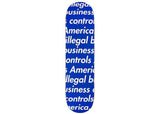 Supreme Illegal Business Skateboard Blue