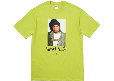 Supreme Nasty Nas T-shirt Lime