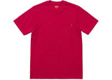 Supreme Pocket Tee Cranberry