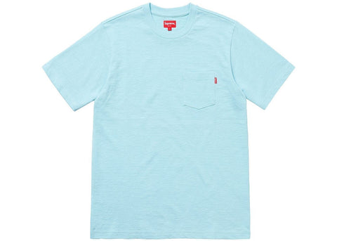 Supreme Pocket Tee Light Blue