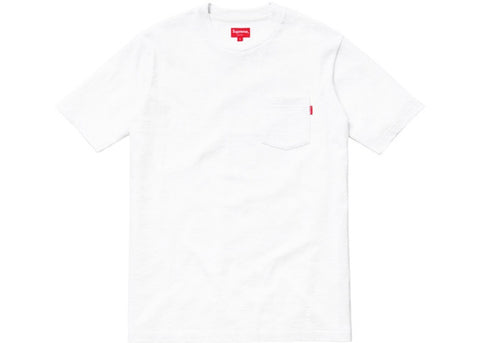 Supreme Pocket Tee White