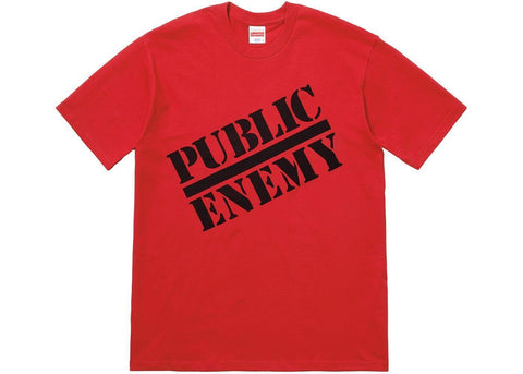 Supreme UNDERCOVER/Public Enemy Tee Red