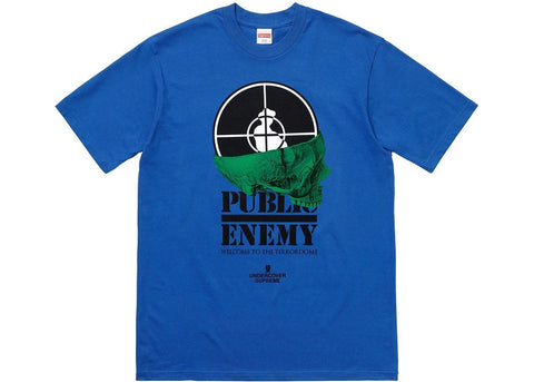 Supreme UNDERCOVER/Public Enemy Terrordome Tee Royal