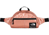 Supreme The North Face Metallic Roo II Lumbar Pack Rose Gold