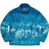 Supreme Wolf Fleece Jacket Dark Teal