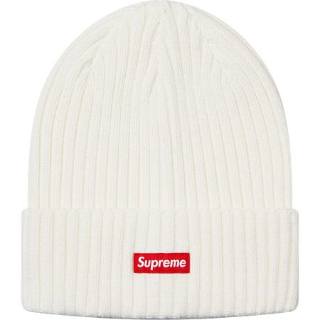 Supreme Overdyed Beanie White