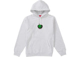 Supreme Apple Hooded Sweatshirt Ash Grey