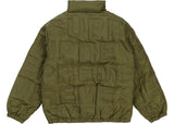 Supreme Bonded Logo Down Jacket Olive