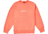 Supreme Box Logo Crewneck (FW18) Fluorescent Pink