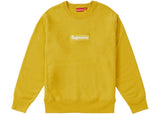 Supreme Box Logo Crewneck (FW18) Mustard