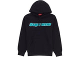 Supreme Chenille Hooded Sweatshirt Black