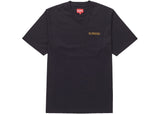 Supreme Embroidered Pocket Tee black