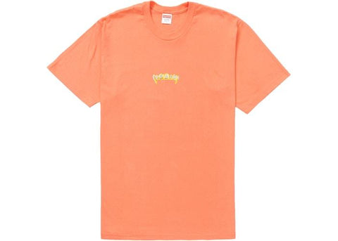 Supreme Fronts Tee Neon Orange