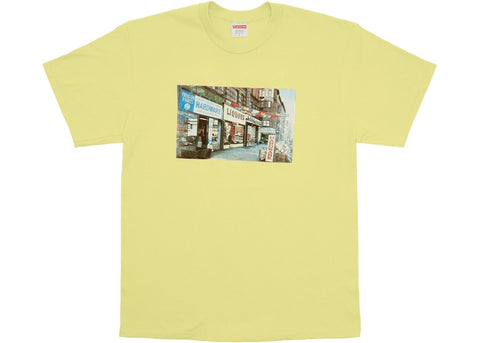 Supreme Hardware tee Pale Yellow