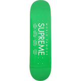 Supreme International Skateboard Deck Green