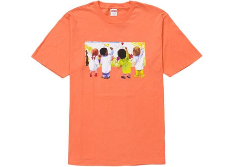 Supreme Kids Tee Neon Orange